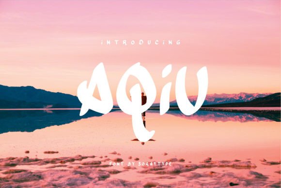 Aqiu: Embracing the Handcrafted Charm of Marker Typography