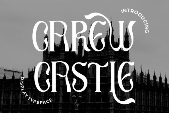 Carey Castle: A Stylish Display Font for Bold Designs