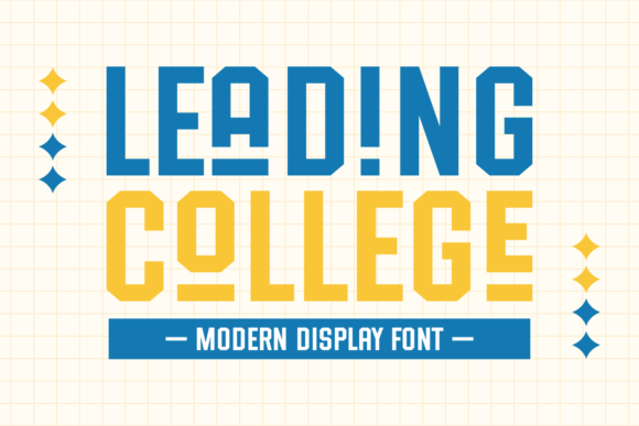 Leading College: Elevating Modern Design with Contemporary Typography