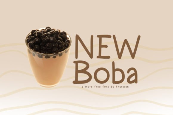 New Boba: The Cute Handwritten Font for Modern Designs