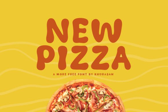 New Pizza: The Handwritten Display Font Redefining Modern Brand Personality