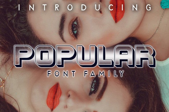 Popular: The Stylish Square Font for Modern Design