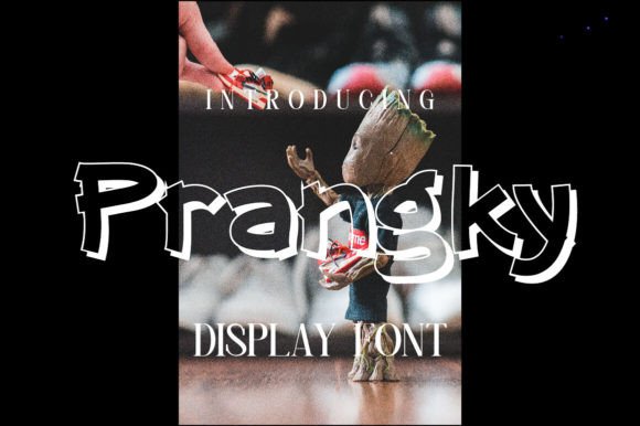 Prangky: The Quirky Font for Sweet Designs
