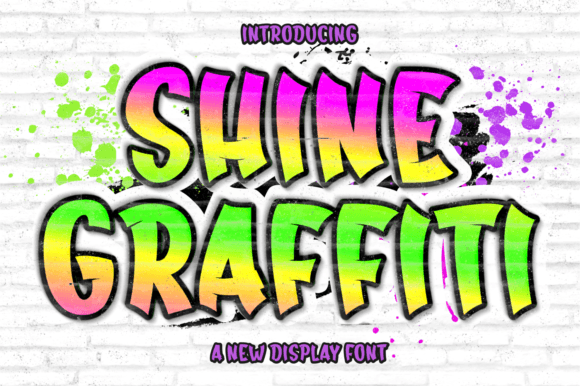 Shine Graffiti: Inject Urban Energy into Your Designs