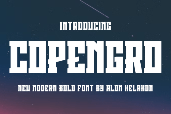 Unleashing Bold Typography with Copengro