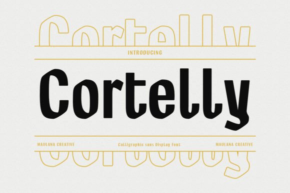 Unlocking the Potential of Cortelly: A Guide to Bold Typography