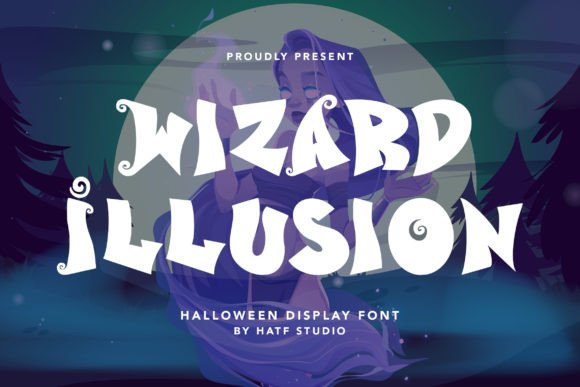 Wizard Illusion: The Ultimate Gothic Font for Halloween